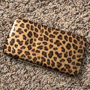 Cheetah print wallet